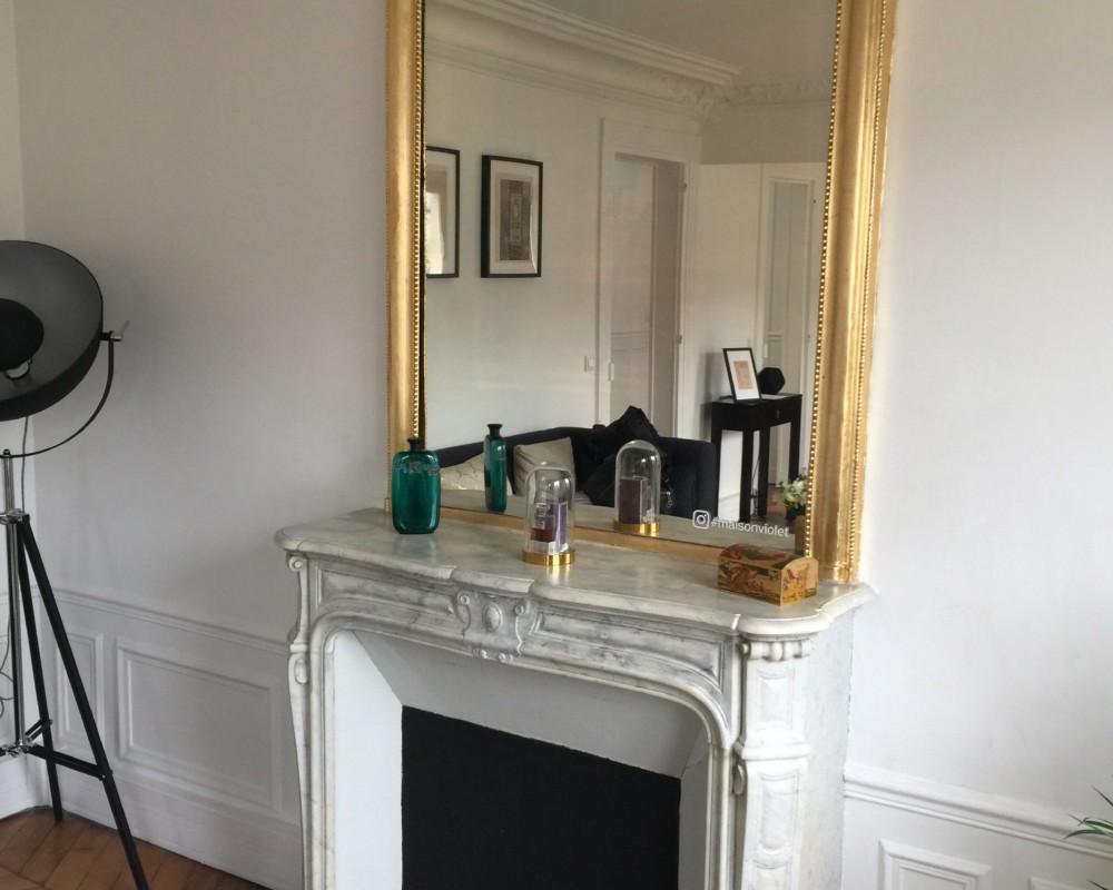 Restauration d’une cheminée Haussmannienne