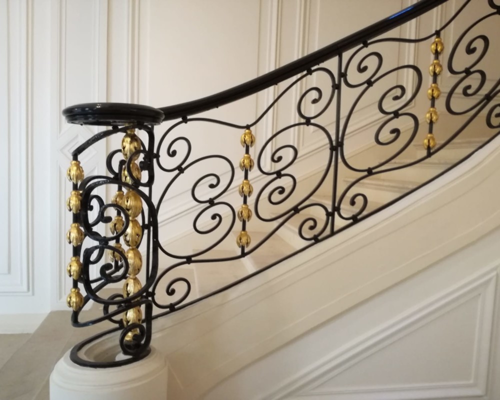 Garde-corps d’escaliers, Paris XVIII.